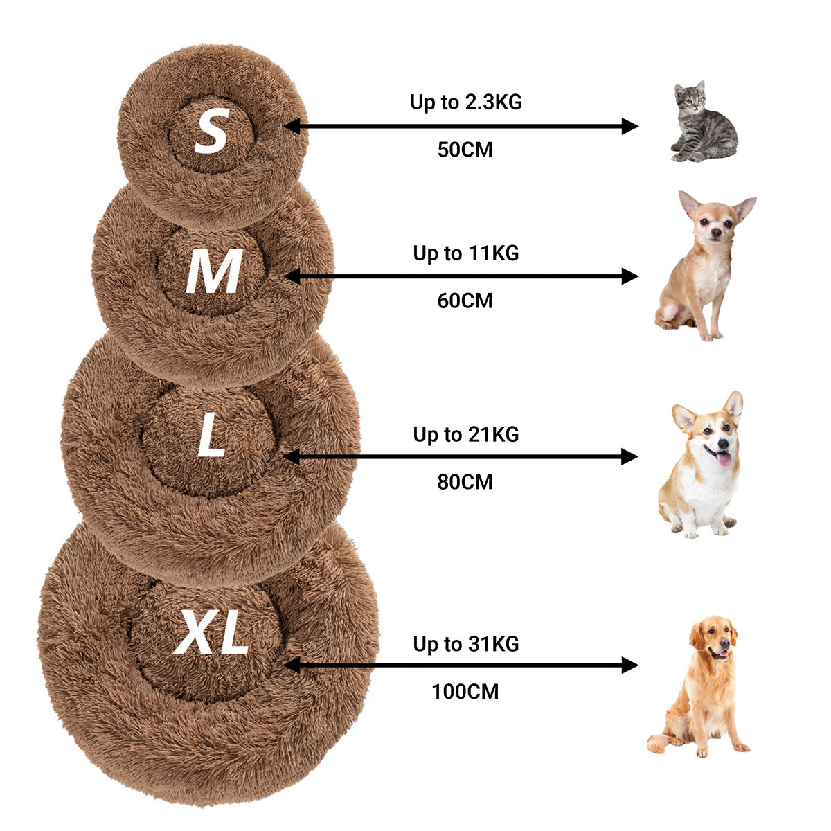 CalmNest™ Calming Dog Bed