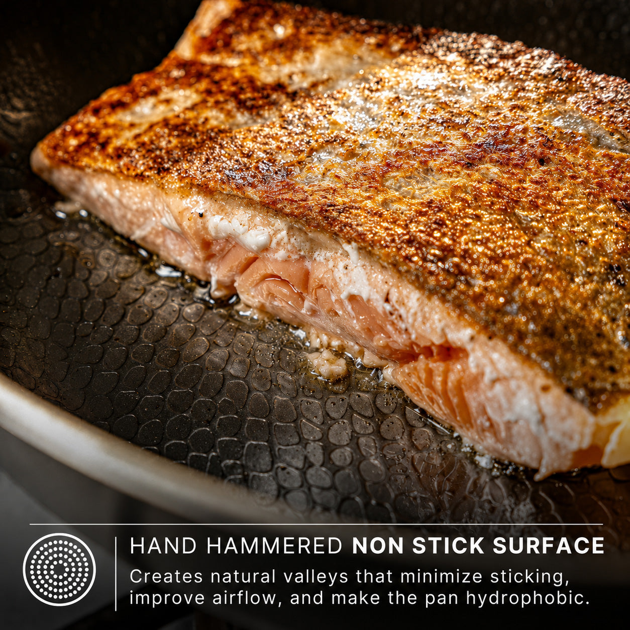 Nordvale™ Hammered Titanium Pan