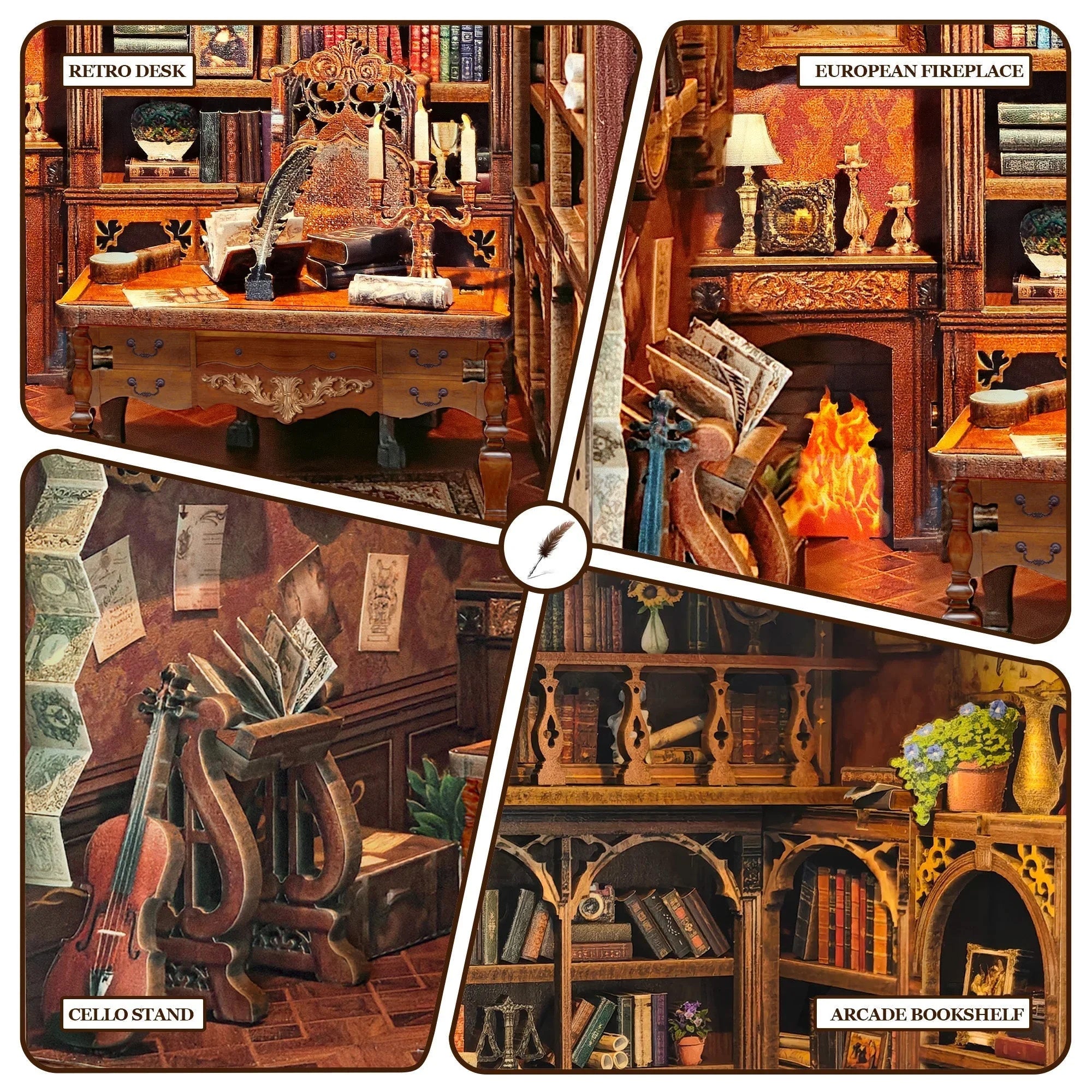The Archivist’s Library™ - DIY Miniature Kit