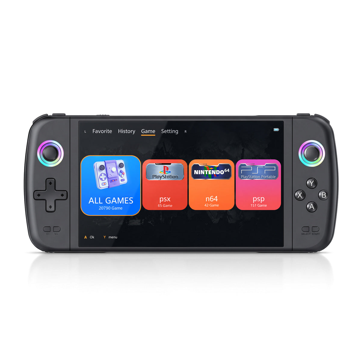 RetroGo™ XL 20K Retro Handheld Console