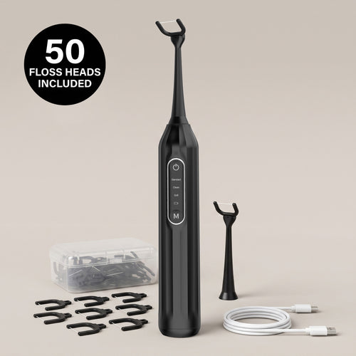 Nordvale Electric Flosser Black - Hero
