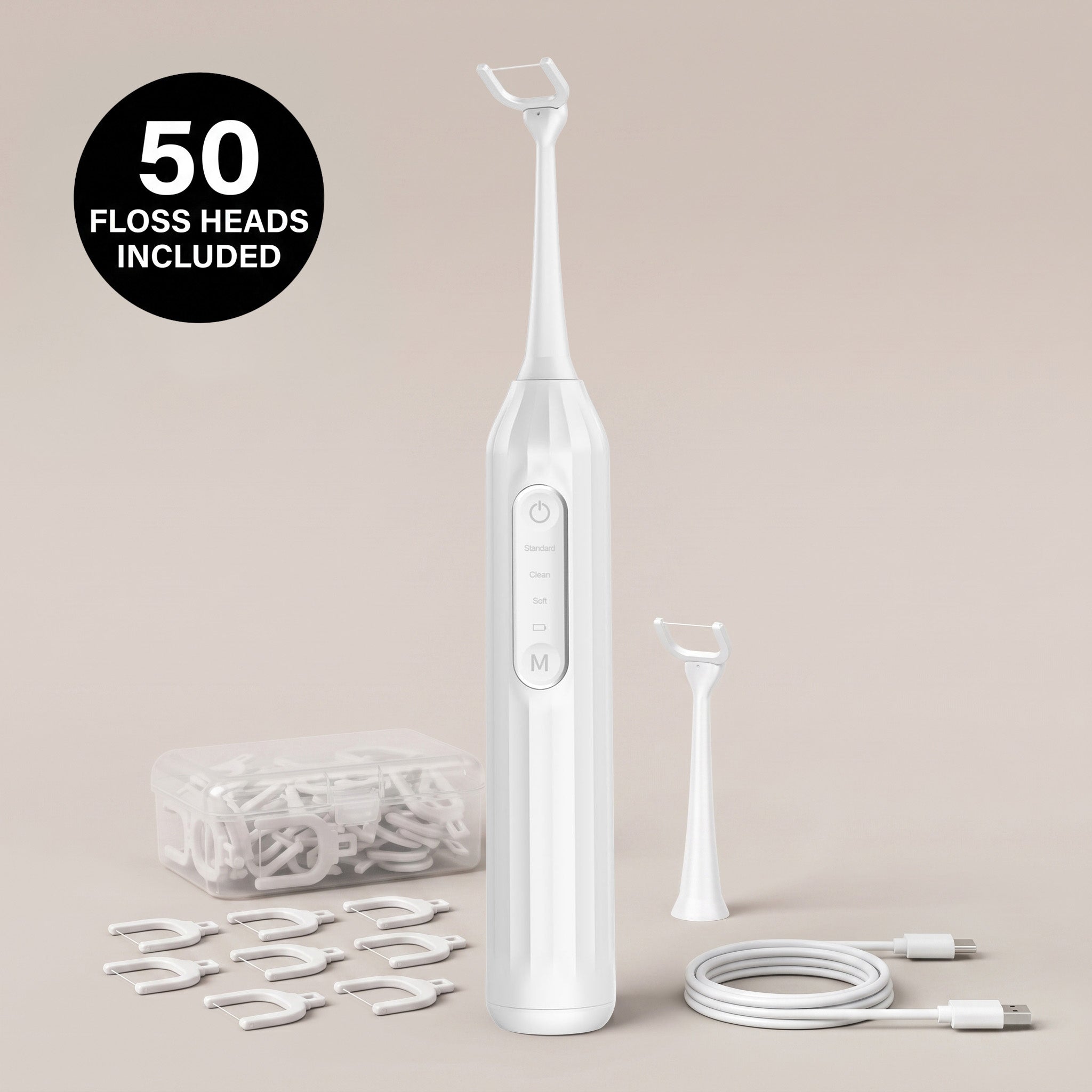 Nordvale Electric Flosser White - Hero