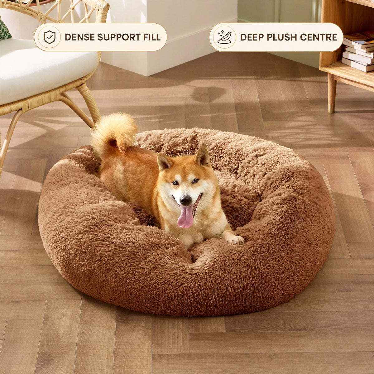 CalmNest™ Calming Dog Bed